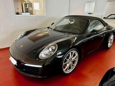 Negro Usado 2017 Porsche 911 Carrera Cabriolet Descapotable | 95.990 € (Un poco caro)
