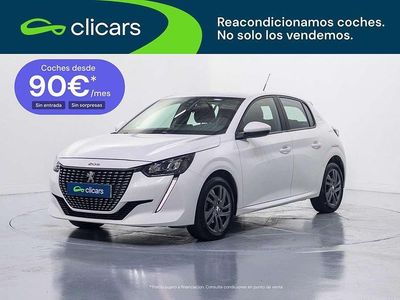 Usado Peugeot 208 Active 102 CV (75 kW) 2021 Blanco Utilitario