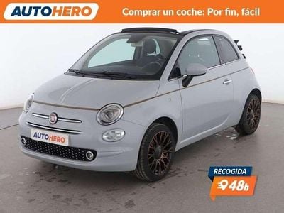 Gris Usado 2019 Fiat 500C Collezione Descapotable | 11.699 € (Precio justo)