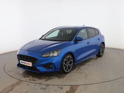 Usado Ford Focus ST-Line 125 CV (91 kW) 2019 Azul Berlina
