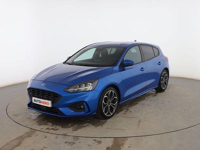 Azul Usado 2019 Ford Focus ST-Line Berlina | 17.399 € (Precio justo)