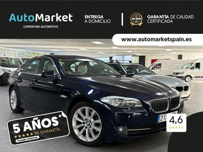 Azul Usado 2013 BMW 520 Efficient Dynamics Berlina | 9900 €