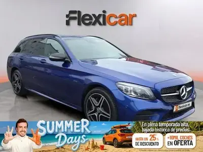 Usado Mercedes C300e 306 CV (225 kW) 2020 Azul Familiar