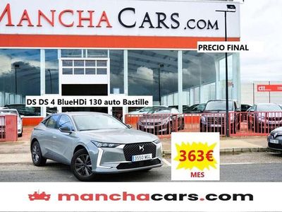 Usado DS Automobiles DS4 Bastille 131 CV (96 kW) 2023 Gris / plata Berlina