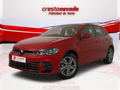 Usado VW Polo R-line 110 CV (80 kW) 2023 Negro Utilitario