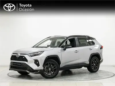 Brugt Toyota RAV4 Hybrid Plus 306 HK (225 kW) 2025 Sølv SUV