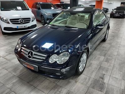 Azul Usado 2007 Mercedes CLK200 Elegance Coupe | 7990 € (Precio justo)