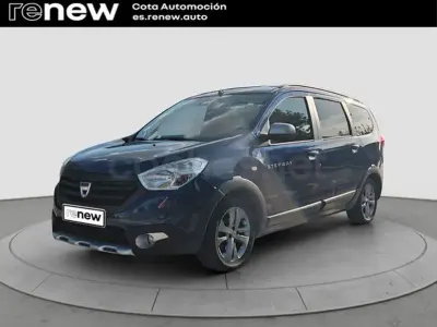 Usado Dacia Lodgy Stepway 107 CV (78 kW) 2017 Azul Monovolumen