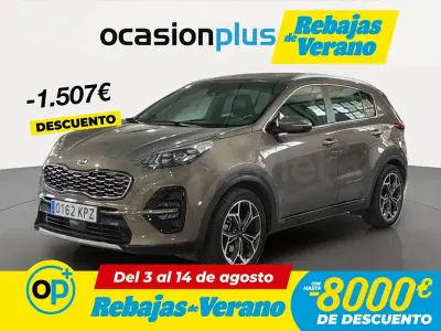 Usado Kia Sportage GT-Line 177 CV (130 kW) 2018 Marrón SUV