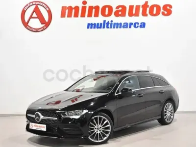Käytetty Mercedes CLA250e Shooting Brake AMG line 218 HP (160 kW) 2023 Musta Farmari