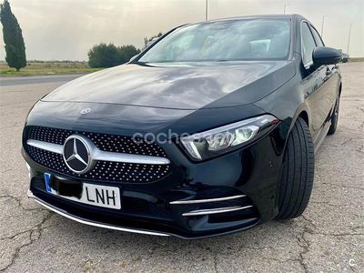 Usado Mercedes A200 163 CV (119 kW) 2021 Negro Berlina