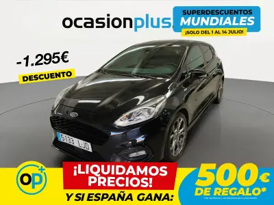 Usado Ford Fiesta ST-Line 140 CV (102 kW) 2020 Negro Utilitario
