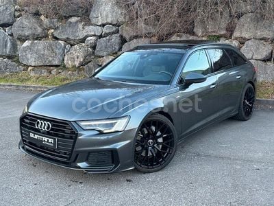 Gris / plata Usado 2021 Audi A6 Black Edition Familiar | 43.900 € (Precio justo)