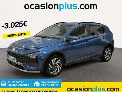 Azul Usado 2024 Hyundai Bayon SUV | 17.264 € (Precio justo)