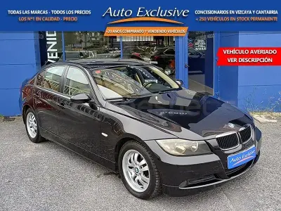 Usado BMW 320 Exclusive 170 CV (125 kW) 2005 Negro Berlina
