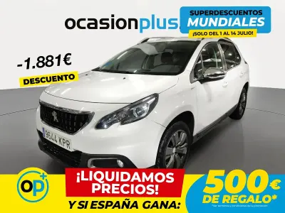 Usado Peugeot 2008 Style 100 CV (73 kW) 2018 Blanco SUV