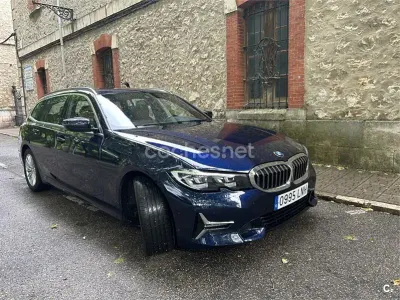 Usado BMW 320 190 CV (139 kW) 2021 Azul Familiar