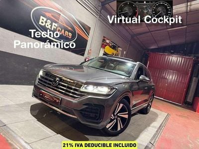 Usado VW Touareg R-line 231 CV (169 kW) 2021 Gris SUV