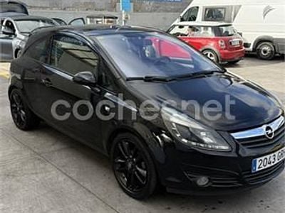 Usado Opel Corsa Sport 80 CV (58 kW) 2009 Negro Utilitario