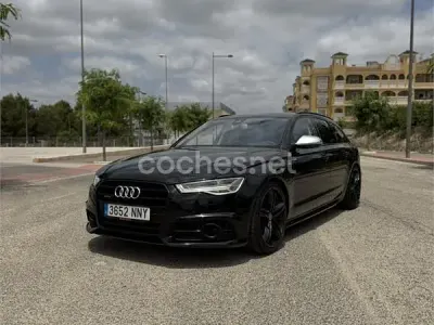 Usado Audi A6 S-Line 272 CV (200 kW) 2017 Negro Familiar
