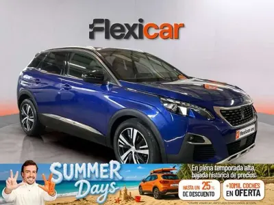 Usado Peugeot 3008 GT-line 120 CV (88 kW) 2017 Azul SUV