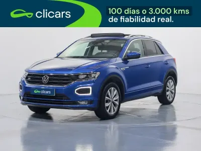 Usado VW T-Roc Advance 150 CV (110 kW) 2022 Azul SUV