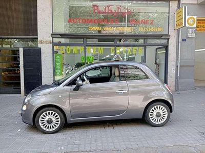 Usado Fiat 500 Lounge 69 CV (50 kW) 2013 Plateado Utilitario