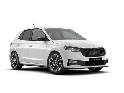 Nieuw Skoda Fabia Monte Carlo 115 PK (84 kW) 2026 Wit Sedan