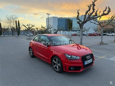 Usado Audi A1 86 CV (63 kW) 2014 Rojo Utilitario