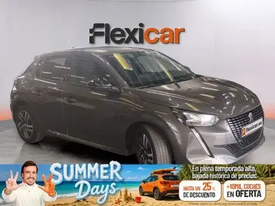 Usado Peugeot 208 Active 100 CV (73 kW) 2022 Gris Utilitario