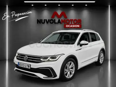 Usado VW Tiguan Allspace R-line 150 CV (110 kW) 2022 Blanco SUV