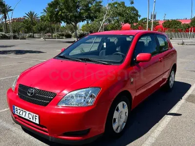 Käytetty Toyota Corolla Sol 116 HP (85 kW) 2004 Punainen Sedan
