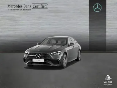 Usado Mercedes C220 AMG line 200 CV (147 kW) 2023 Gris grafito Berlina