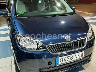 Usado Skoda Citigo Elegance 75 CV (55 kW) 2014 Azul Utilitario