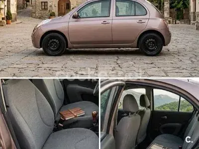 Usado Nissan Micra Visia 65 CV (47 kW) 2007 Beige Berlina