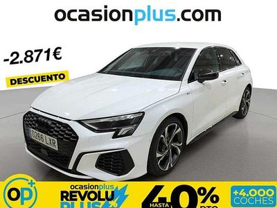 Usado Audi A3 Sportback 150 CV (110 kW) 2022 Blanco Utilitario