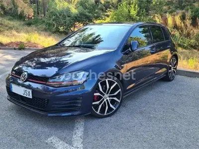 Usado VW Golf VII GTI 230 CV (169 kW) 2016 Azul Berlina