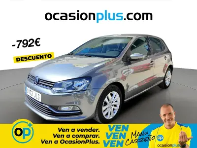 Usado VW Polo Advance 90 CV (66 kW) 2016 Gris