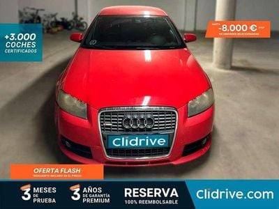 Rojo Usado 2007 Audi A3 Sportback Ambiente Utilitario | 5390 € (Precio justo)