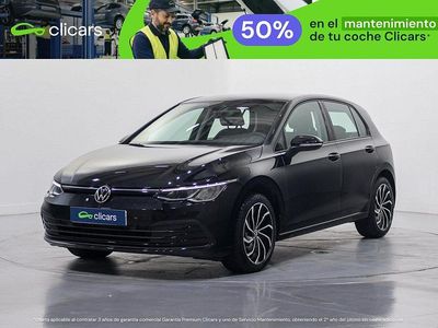 Usado VW Golf VII Life 115 CV (84 kW) 2021 Negro Utilitario