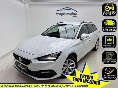 Blanco Usado 2021 Seat Leon ST Style Familiar | 16.400 € (Precio justo)