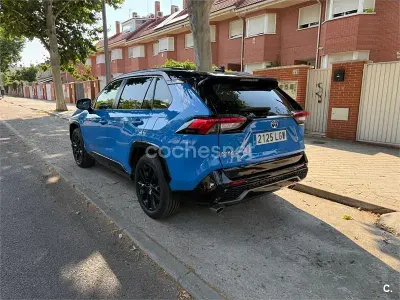Usado Toyota RAV4 Hybrid 218 CV (160 kW) 2020 Azul SUV