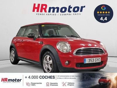 Usado Mini ONE 75 CV (55 kW) 2010 Rojo Utilitario