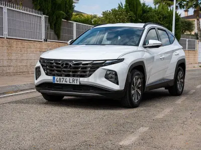 Usado Hyundai Tucson 230 CV (169 kW) 2021 Blanco SUV