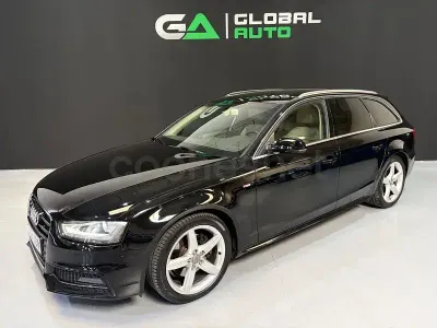 Usado Audi A4 S-Line 190 CV (139 kW) 2015 Negro Familiar