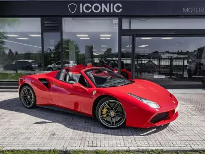 Usado Ferrari 488 2018 Rojo Descapotable