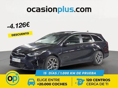 Usado Kia Ceed GT GT-Line 120 CV (88 kW) 2019 Negro Familiar