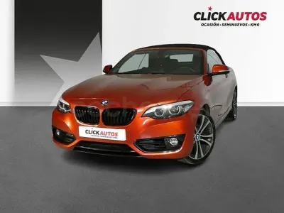Usado BMW 218 136 CV (100 kW) 2021 Naranja Descapotable
