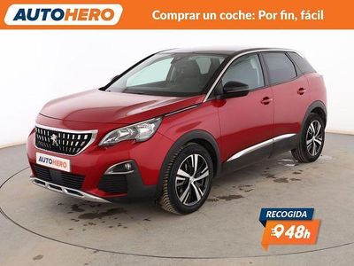 Usado Peugeot 3008 Allure 130 CV (95 kW) 2020 Rojo SUV