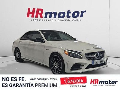 Usado Mercedes C43 AMG AMG 367 CV (269 kW) 2017 Blanco Berlina